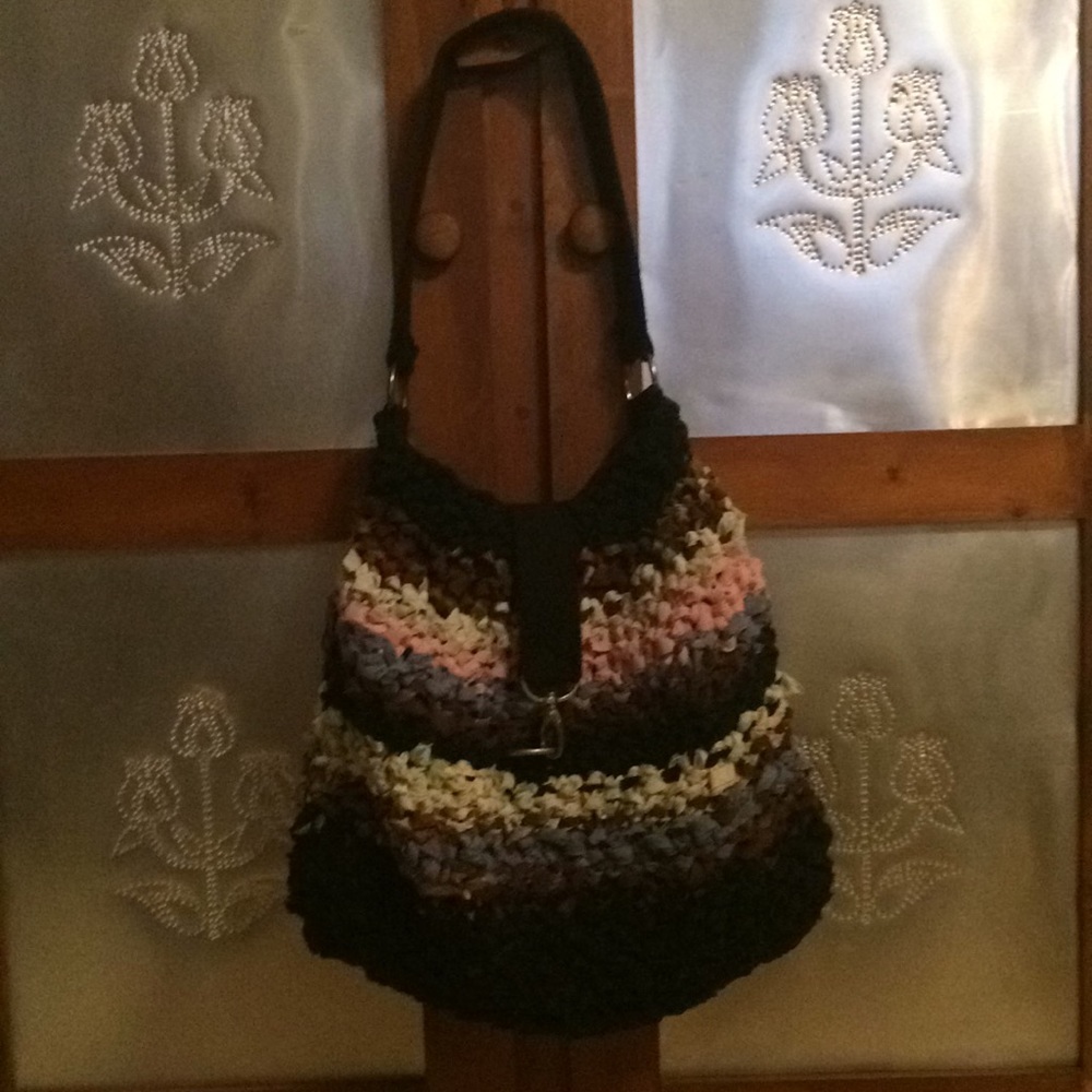 Hand Made Rag Handbag